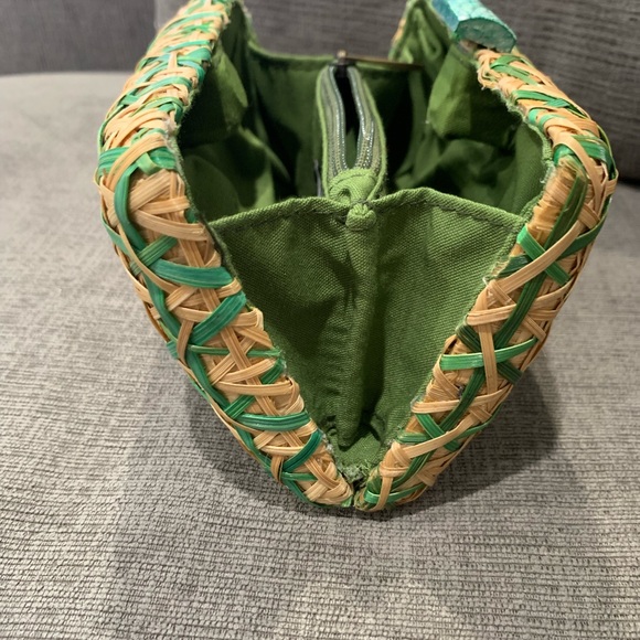 Serpui Marie Straw Clutch